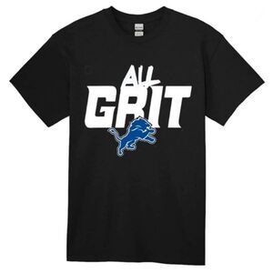 Detroit Lions 'All Grit Youth Tee Sizes XS-thru-XL